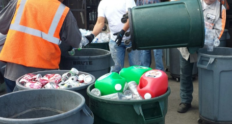 Sorting items for recycling