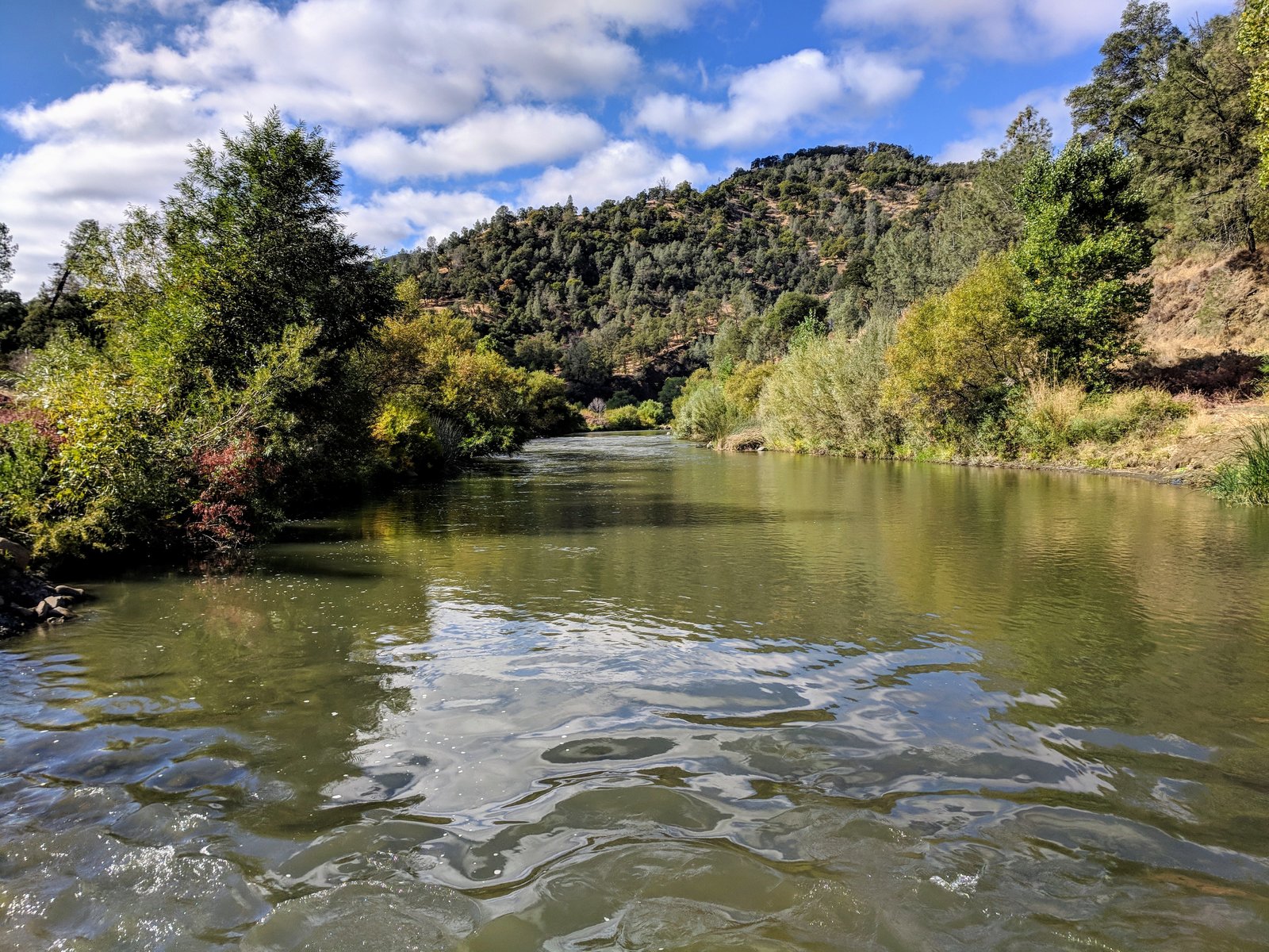 Cache Creek at Low Water Bridge