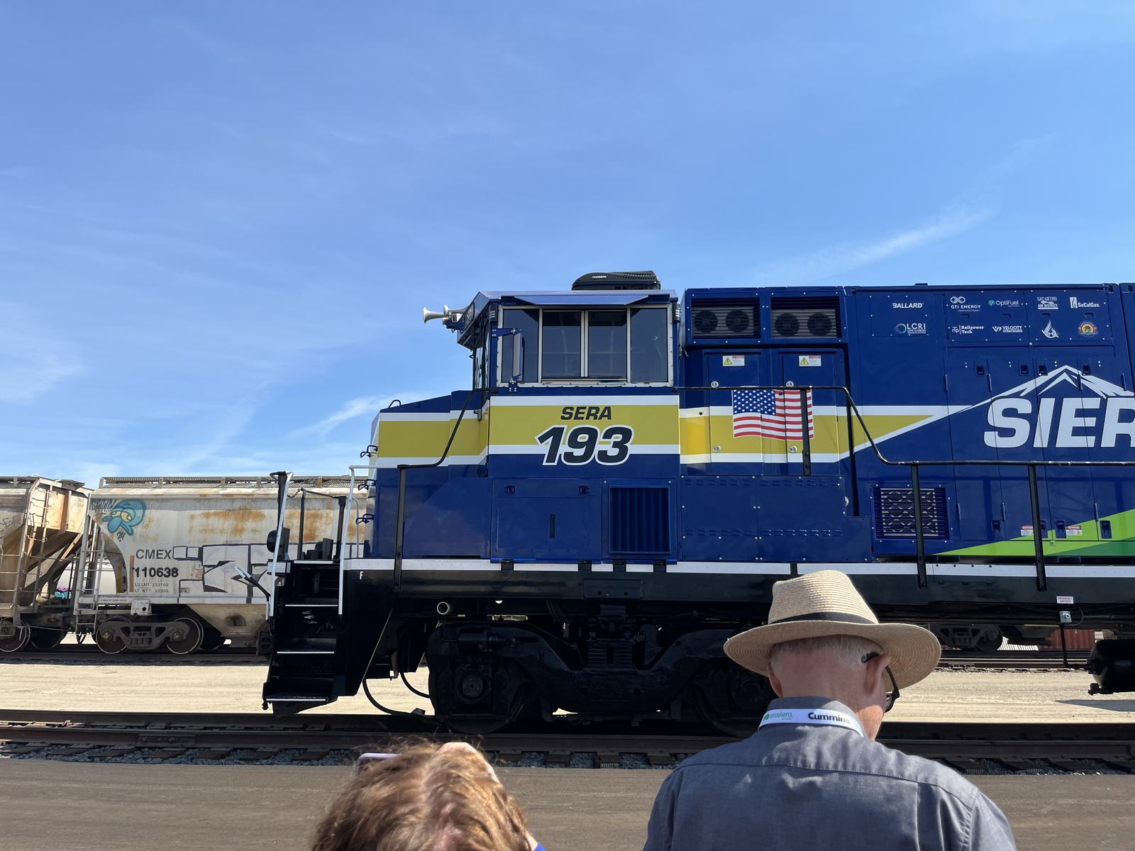 Hydrogen Powered Train at Port of West Sacramento